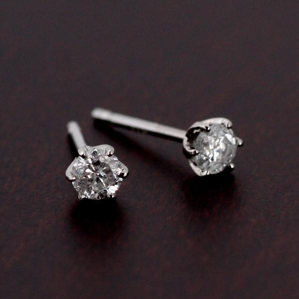 ピアス ダイヤモンド 0.3ct 一粒 ピアス プラチナ シンプル スタッド プレゼント 人気 カジュアル ファッション Pt900 レディース アクセサリー セール オーダー｜suehiro｜02