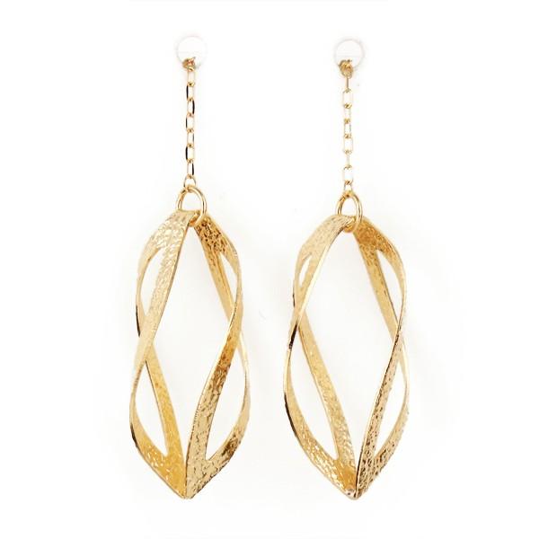 ピアス レディース ピアス 揺れる 18金 プレゼント オーダー