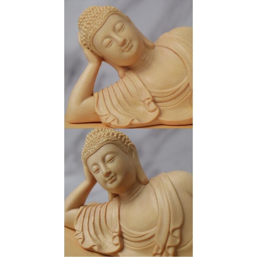 木彫り 仏像 涅槃 寝仏 涅槃像 涅槃仏 お釈迦様 釈迦如来像 仏教美術 置物 木彫 仏像 Ba3 末吉屋 通販 Yahoo ショッピング