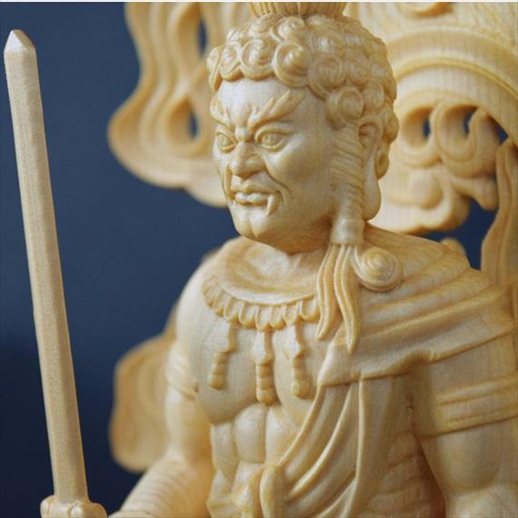 仏教美術 古銅 不動明王 仏像 置物 V R5243 大人の上質 16023円引き
