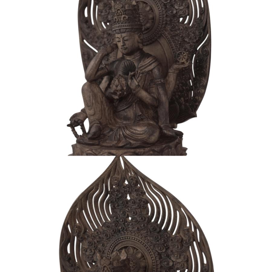 木彫り 仏像 如意輪観音 フィギュア 如意輪観音像 座像 仏教美術