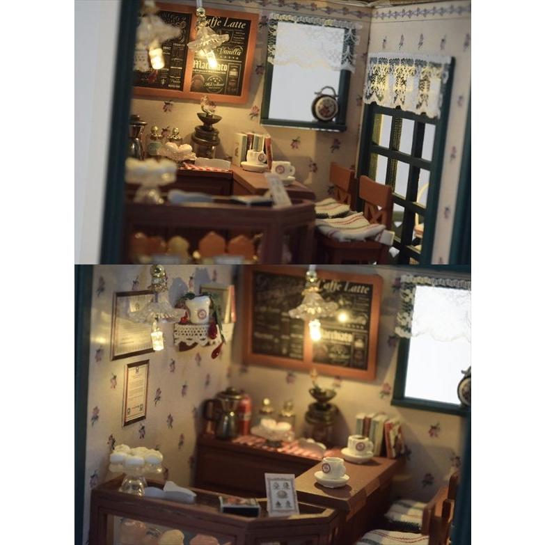 完成品 ミニチュア cafe カフェ ドールハウス コーヒー : 末吉屋