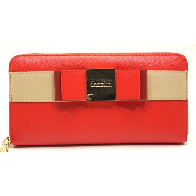 Dazzlin ダズリン 長財布 リボン レッド ラウンドファスナー La Rumeur 通販 Yahoo ショッピング