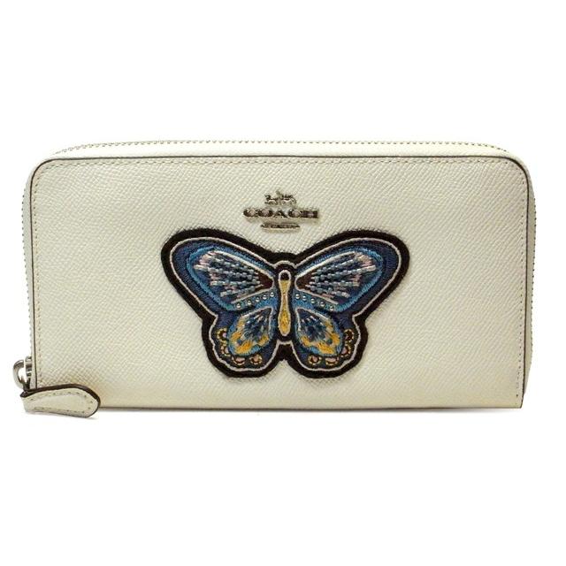 コーチ Coach 長財布 レザー バタフライ エンブロイダリー チョーク F25971 ファクトリー品 Coach 25971 Svha La Rumeur 通販 Yahoo ショッピング