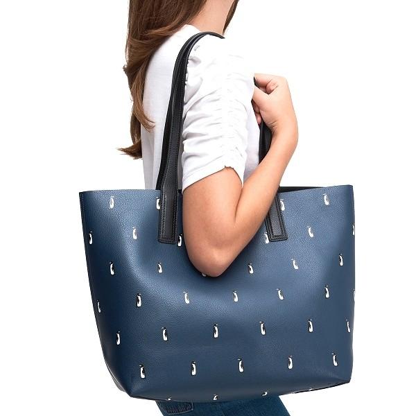 kate spade ケイトスペード トートバッグ アーチ ペンギン レザー