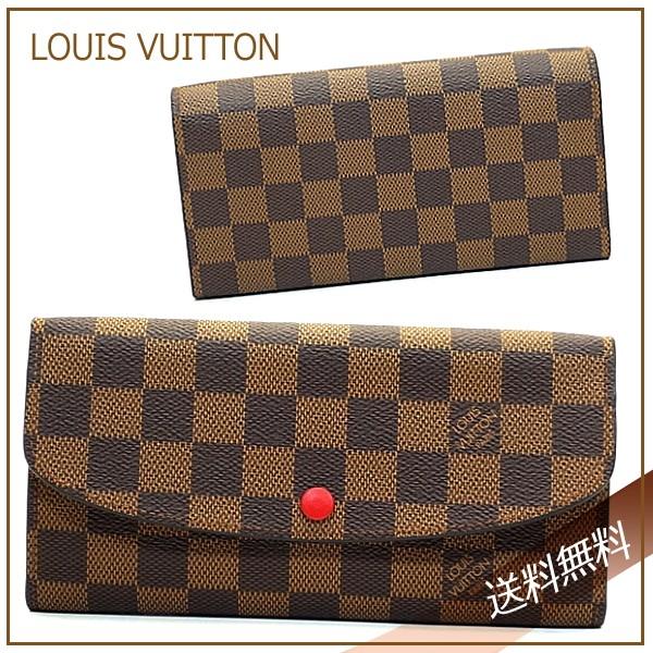 爆売り Louis Vuitton ルイ ヴィトン 長財布 二つ折り ダミエ エベヌ ポルトフォイユ エミリー N お1人様1点限り Lonestarmechanicalhvac Com