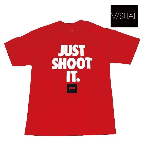 V/SUAL | JUST SHOOT TEE | カラー:WHITE（ホワイト） UNISEX｜suffice
