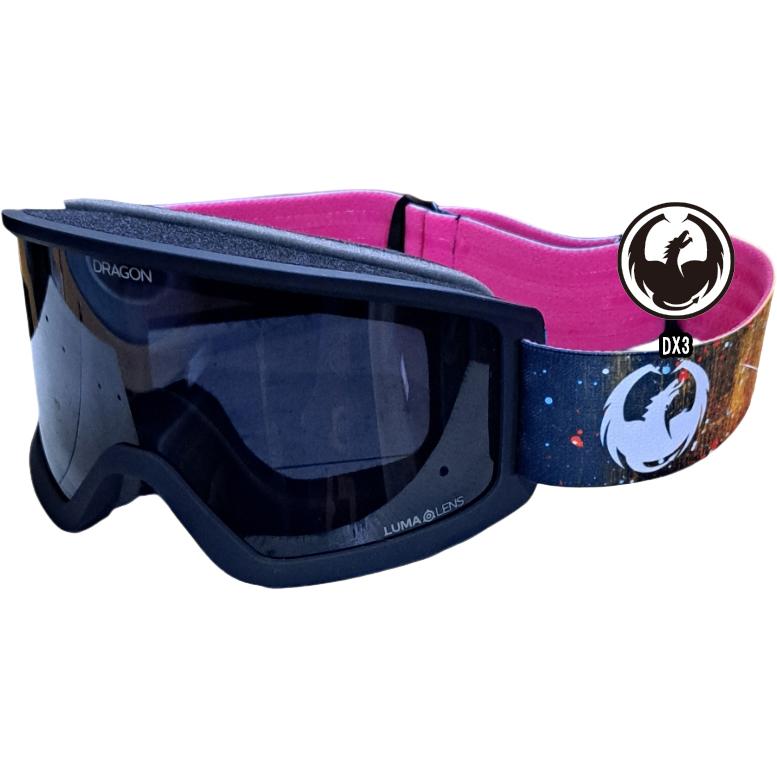 セール スノボー ゴーグル 2024-25 DRAGON SNOW GOGGLES / Dx3 メガネ対応　送料無料 代引料無料　ダブルレンズ | ドラゴン
