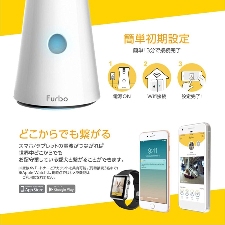 新品本物 Furbo ドッグカメラ ファーボ Ai搭載 Wifi ペットカメラ 犬 留守番 飛び出すおやつ 見守り 双方向会話 スマホ Iphone A Sufuli Hiro 通販 Yahoo ショッピング 現金特価 Kinerjaku Kkp Go Id