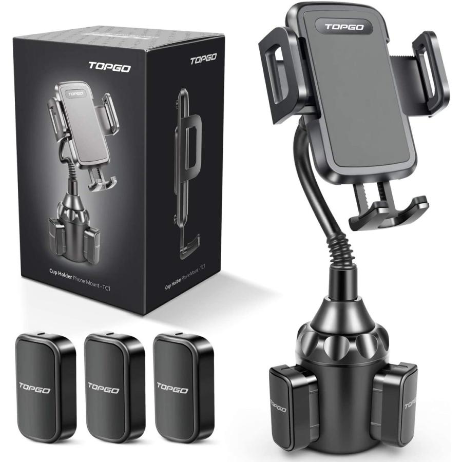Topgo 車用カップホルダー 携帯電話マウント 調節可能 グースネック 自動車用カップホルダー スマートフォンクレードル 車載マウント Iphone スマホ Pc用tvチューナー Arrowspeedline Com Vn