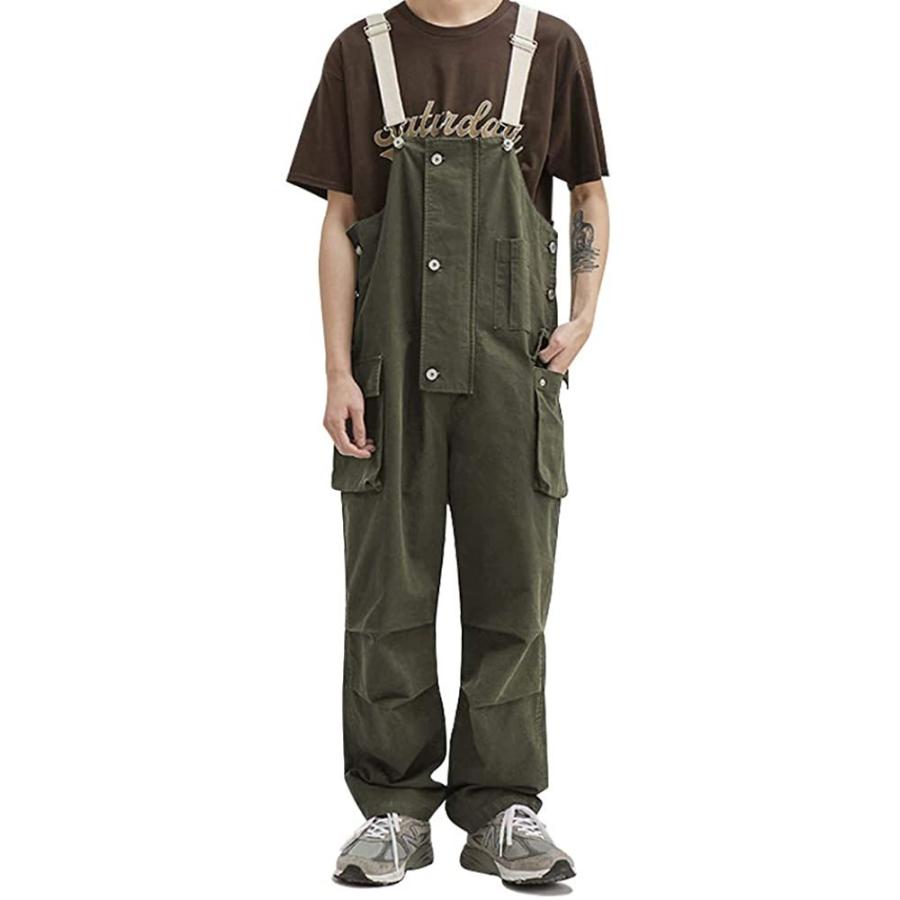 相場 Maioule オーバーオール ソリッドカラー マルチポケットサロペットパンツ ゆったりロングパンツ カジュアル 作業服 おしゃれ オールインワン 大 ラッピング無料 Www Superavila Com