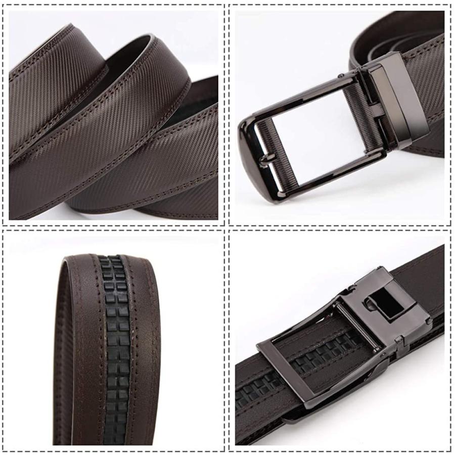 財布 帽子 ファッション小物 レッド系 Nubily ベルト メンズ ビジネス カーボンレザー 本革 紳士 オートロック式 カジュアル 大きいサイズ サイズ調整可能 太身 細身 黒 Vodoivfbef Shahjahanmosque Org Uk
