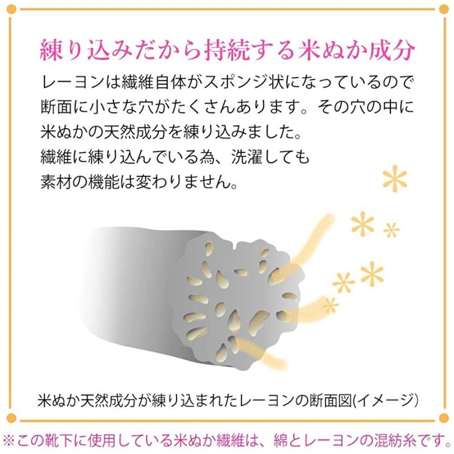 米ぬかシリコンおやすみ手袋 (ピンク)|sufuli-hiro|06