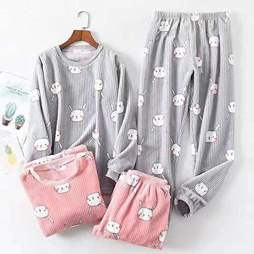 誕生日プレゼント うさぎ柄 ツルもこ フランネル パジャマ レディース 秋 冬 あったかい ルームウェア 起毛 ナイトウェア もこもこ 長袖 上下 可愛い 部屋着 L Babylonrooftop Com Au