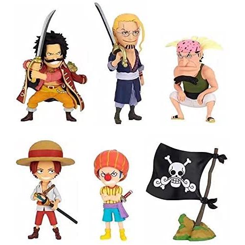 冬バーゲン ワンピース ワールドコレクタブルフィギュア ワノ国 回想編2 全6種セット バンプレスト