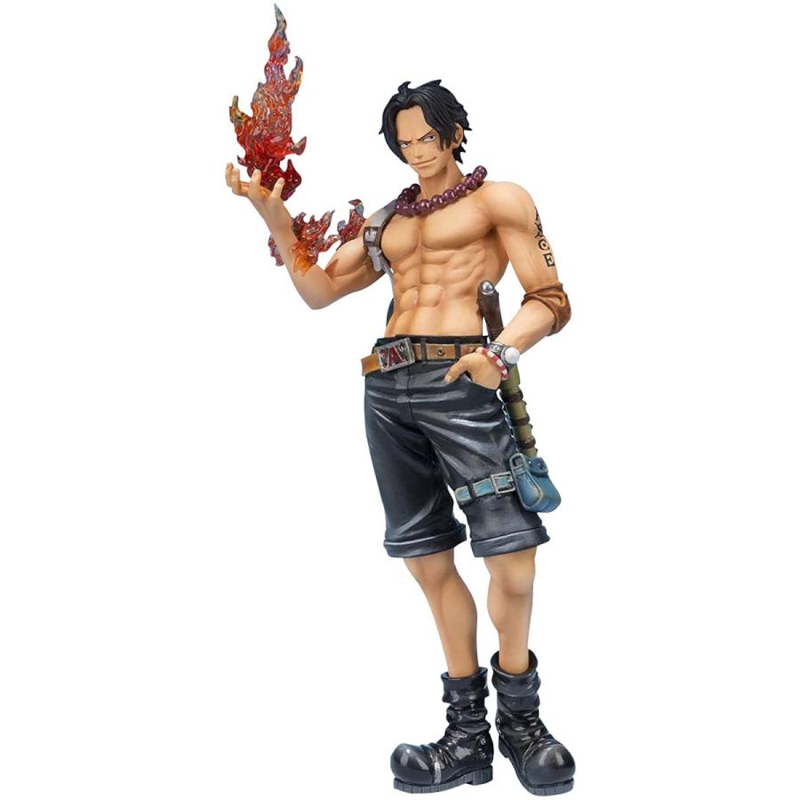 サイズ交換ｏｋ フィギュアーツゼロ One Piece ポートガス D エース 5th Anniversary Edition 約150mm Absandpvc製 Sooperchef Pk