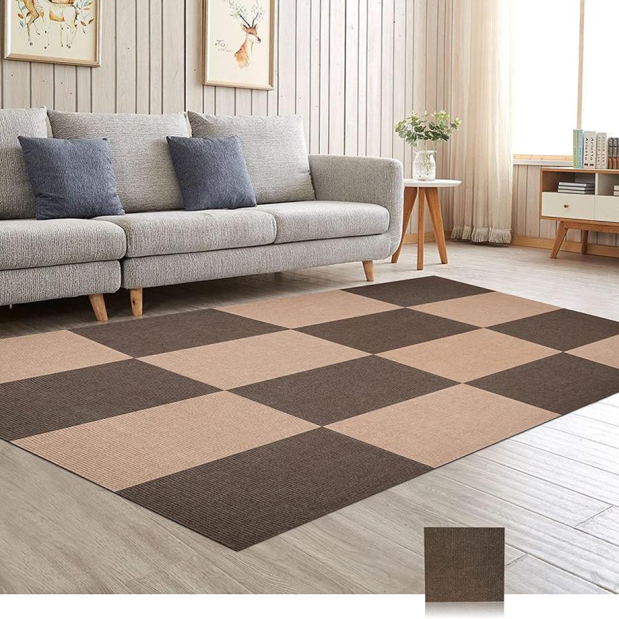 Loobani タイルカーペット ジョイントマット ペット パネル 犬 犬 タイルマット 30 30cm パネル 30枚 50枚 Sufuli Hiro 防音 洗える ペットずれない タイルカーペット 限定特価品 の