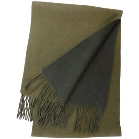 人気商品 レディース 上質 ソフト リバーシブル マフラー ストール ジョナータ カシミヤ１００ メンズ 50cmｘ カーキ カーキ プレゼント ギフト マフラー ストール Raffles Mn