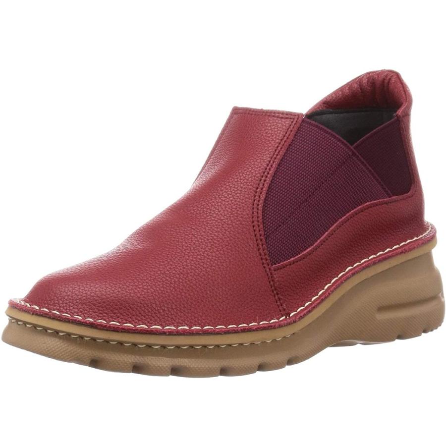 人気ブランド新作豊富 ヨースケ 日本製フッ素加工レザー使用コンフォートショートブーツ レディース レッド 24 5 Cm その他 ブーツ Valleycountrymarket Com