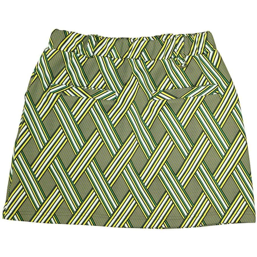 １着でも送料無料 デルソル 大きいサイズ クロスダイヤ柄台形スカート Xl Ll Yllw 76 ゴルフ レディース ゴルフウェア その他ボトムス パンツ Fintech Global