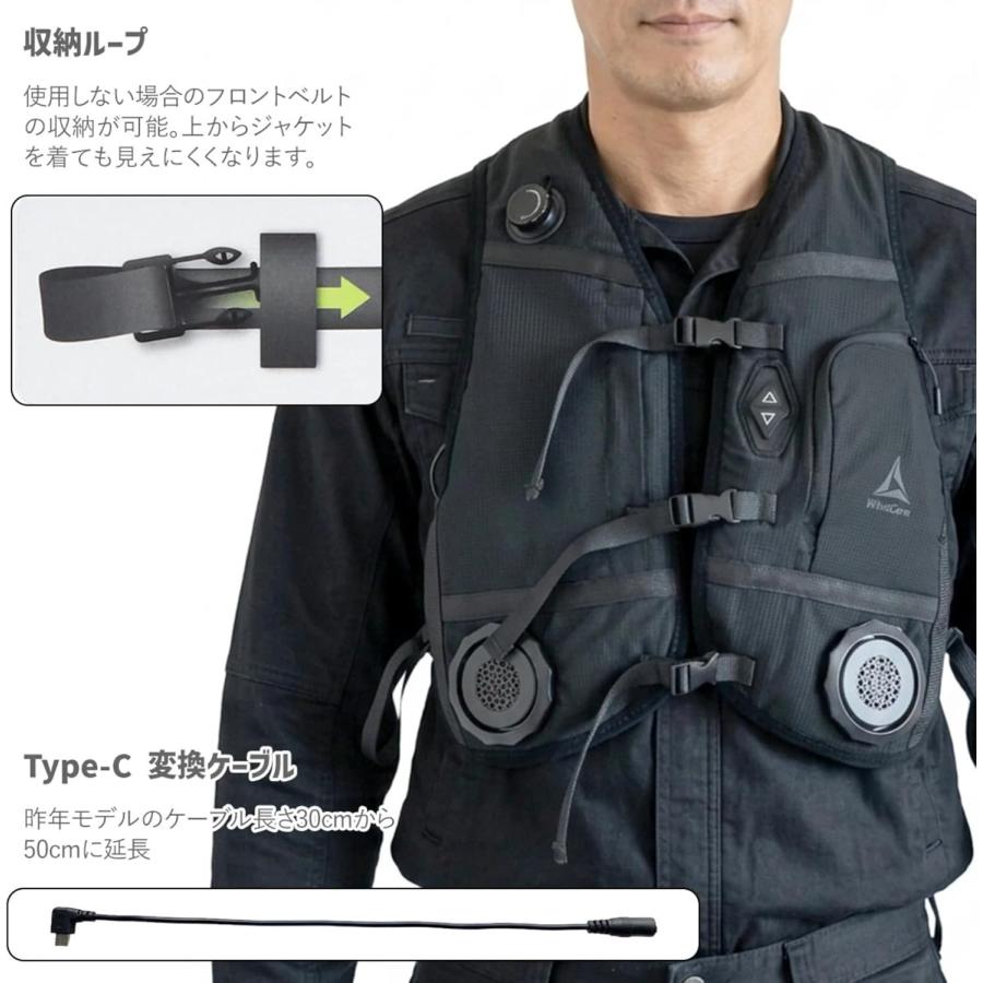 2026年モデル ワークマン ウィンドコア ペルチェベスト PRO3 専用