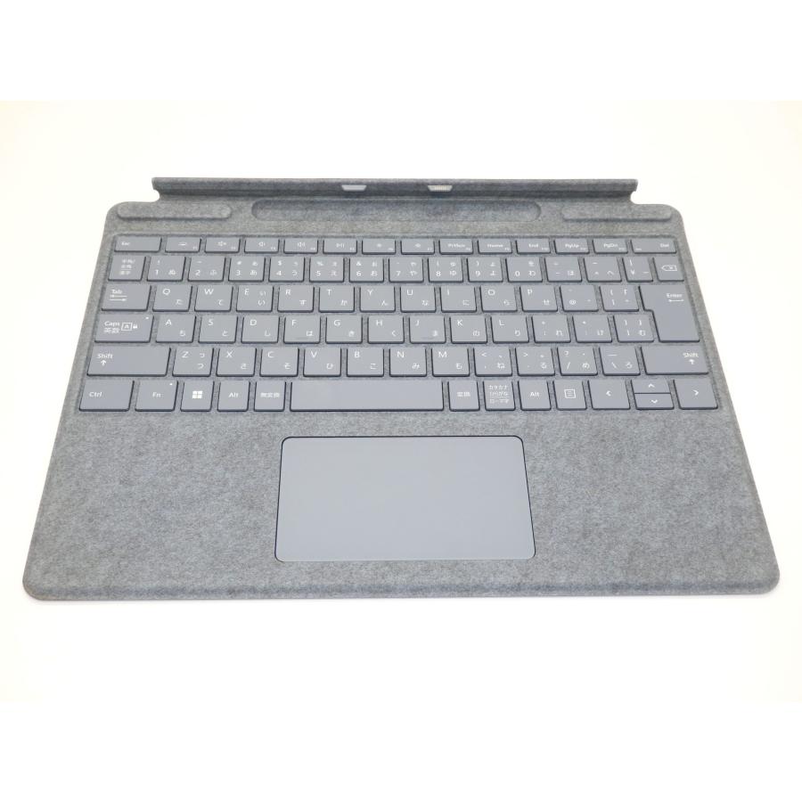 Surface Pro Signature キーボード プラチナ 8XA-00079 : 00106-2-3-7