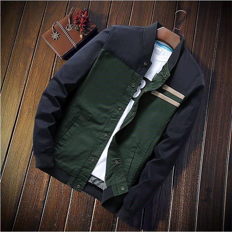 メンズジャケット ファション スタジャン 19 春服 メンズジャケット ボダン アウター お洒落 配色 大きいサイズ 2色 M 5xl オープニング大セール
