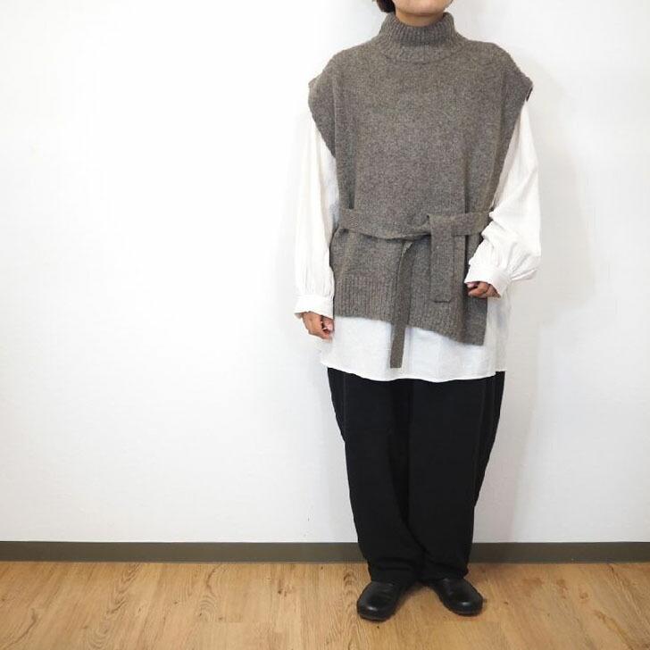 SO(ファッション) SO エスオー 脇紐 ワイド ベスト ジレ ニット SO(ファッション) SO エスオー 脇紐 ワイド ベスト ジレ ニット