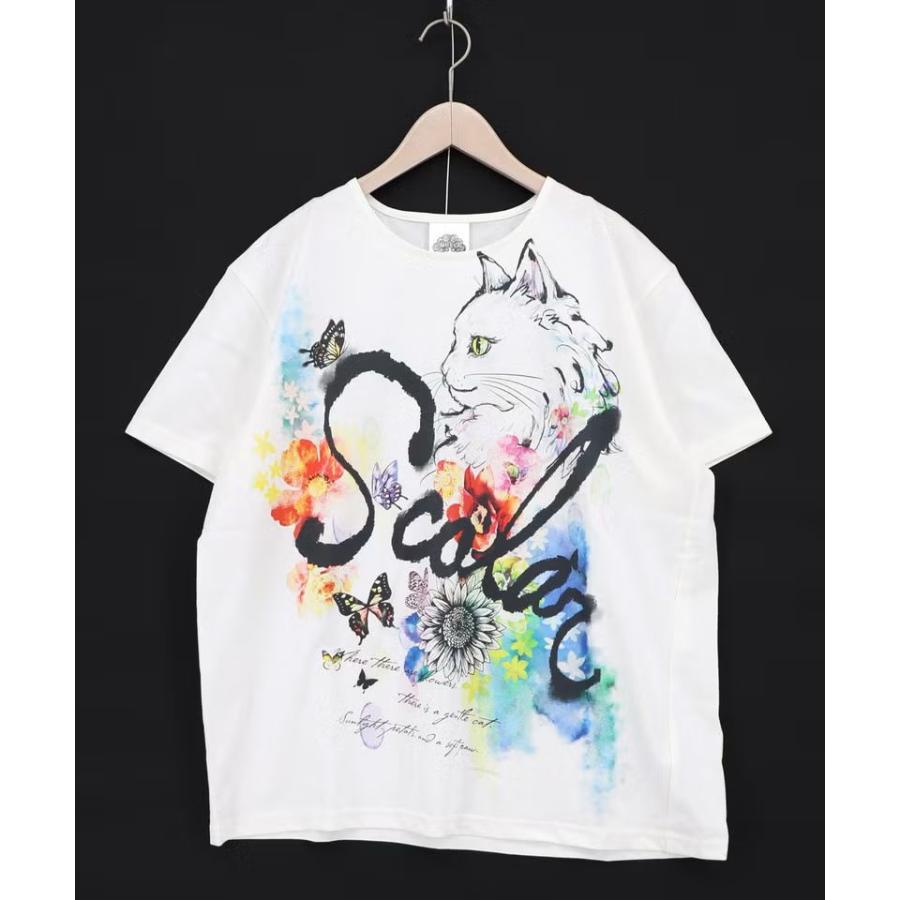 ScoLar（スカラー） [SALE セール 10%OFF] 花ネコScoLarロゴ 接触冷感