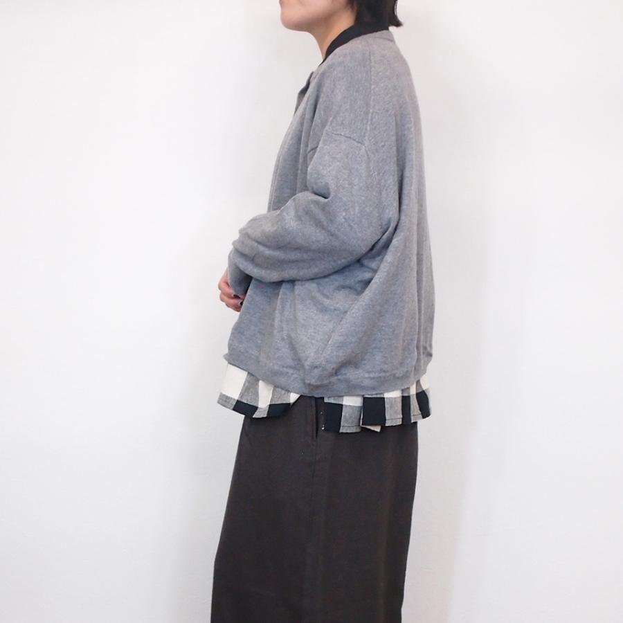 HEAVENLY ヘブンリー コットン ウール ミックス ニット ワイド HEAVENLY ヘブンリー コットン ウール ミックス ニット ワイド