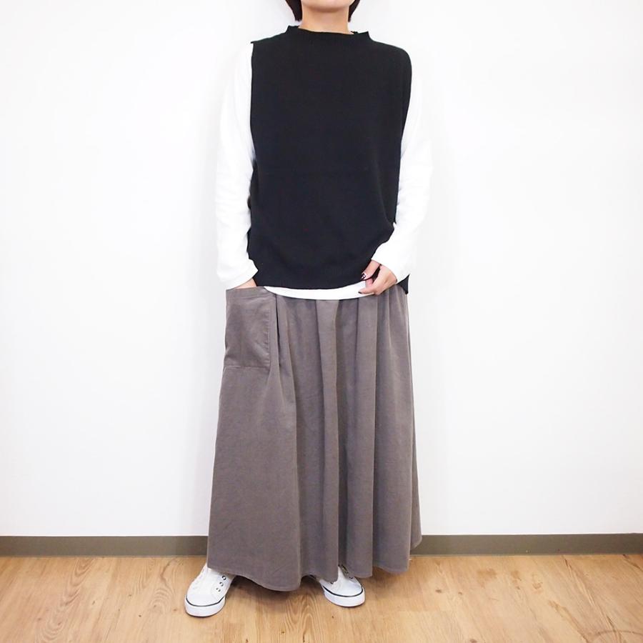 Bliss bunch（ブリスバンチ） コットン×カシミヤ ニット ベスト モック