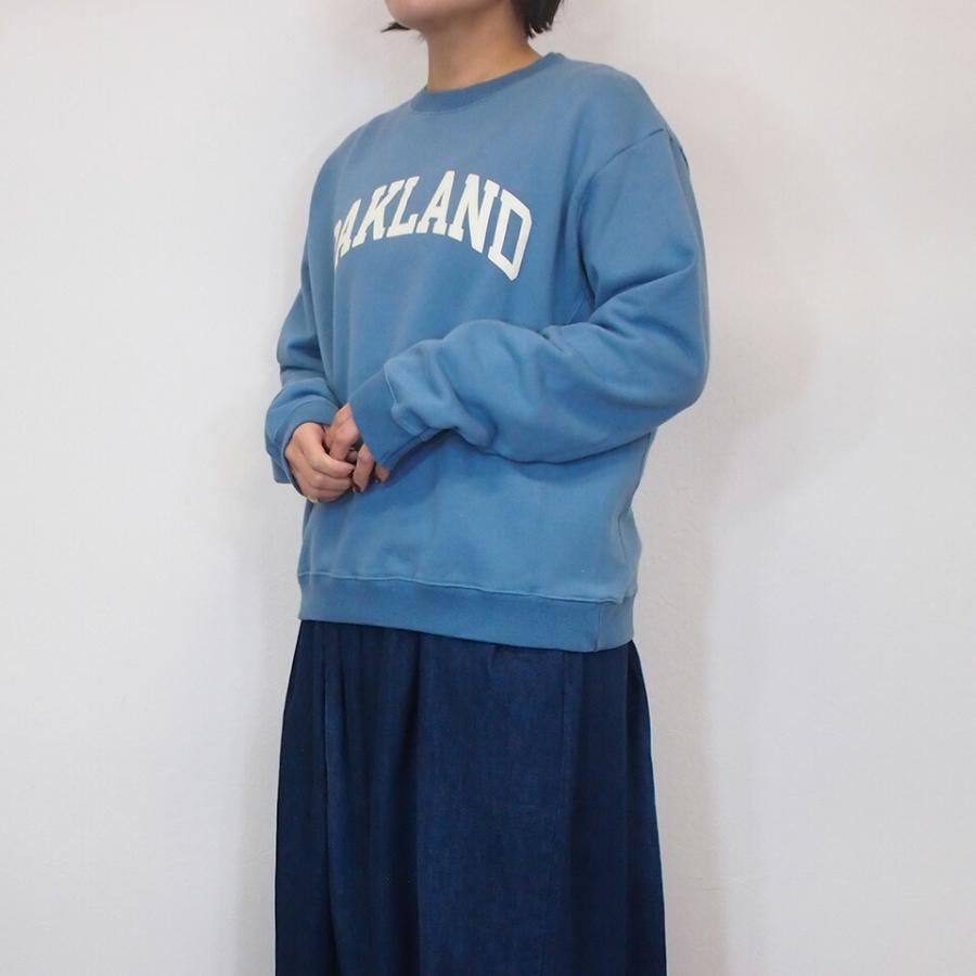 Naptime. プルオーバー スウェット ライトブルー　美品 Naptime. プルオーバー スウェット ライトブルー 美品