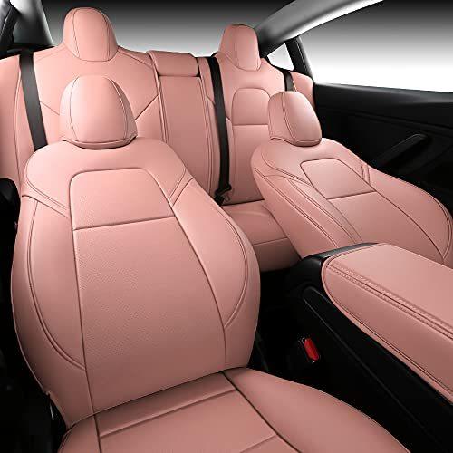 インチエンパイアシートカバーテスラモデル3モデルy合成皮革カーシートクッションプロテクター用カスタムフィット ビーズ アクセサリー道具 材料 ストラップパーツ Sugar 64f1ba87ed Sugar Buttershopのインチエンパイアシートカバーテスラモデル3モデル
