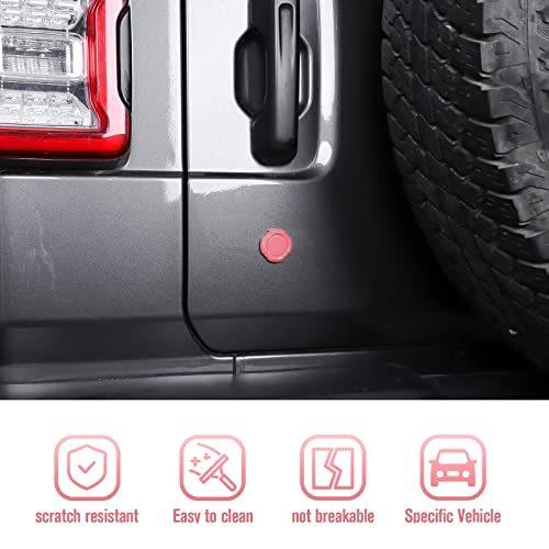 JeCarエクステリアトリムキットドアロックトリムカバージープラングラー用エクステリアアクセサリー20182022JLJLU＆2020