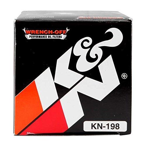 K&N KN198 Polaris/Victory High Performance Oil Filter sugar