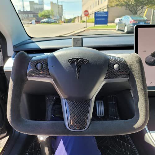 テスラ モデル3 ヨークステアリング-