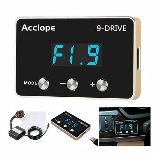 スロットルレスポンスコントローラー 9つのドライブモード スマート電子スロットルコントローラー レーシングアクセラレーター Dodge