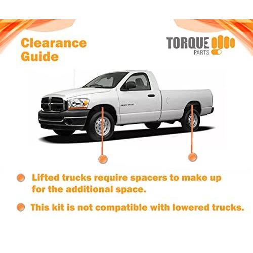 Torque ヘビーデューティー エアスプリングヘルパー サスペンションキット ピックアップトラック用 20092014 フォード F150