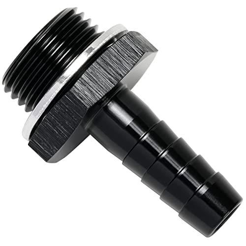 Podavelle M18x1.5 オス メトリックから3/8ホース バーブ 燃料ポンプ インレットアダプター継手 Bosch 044 燃料