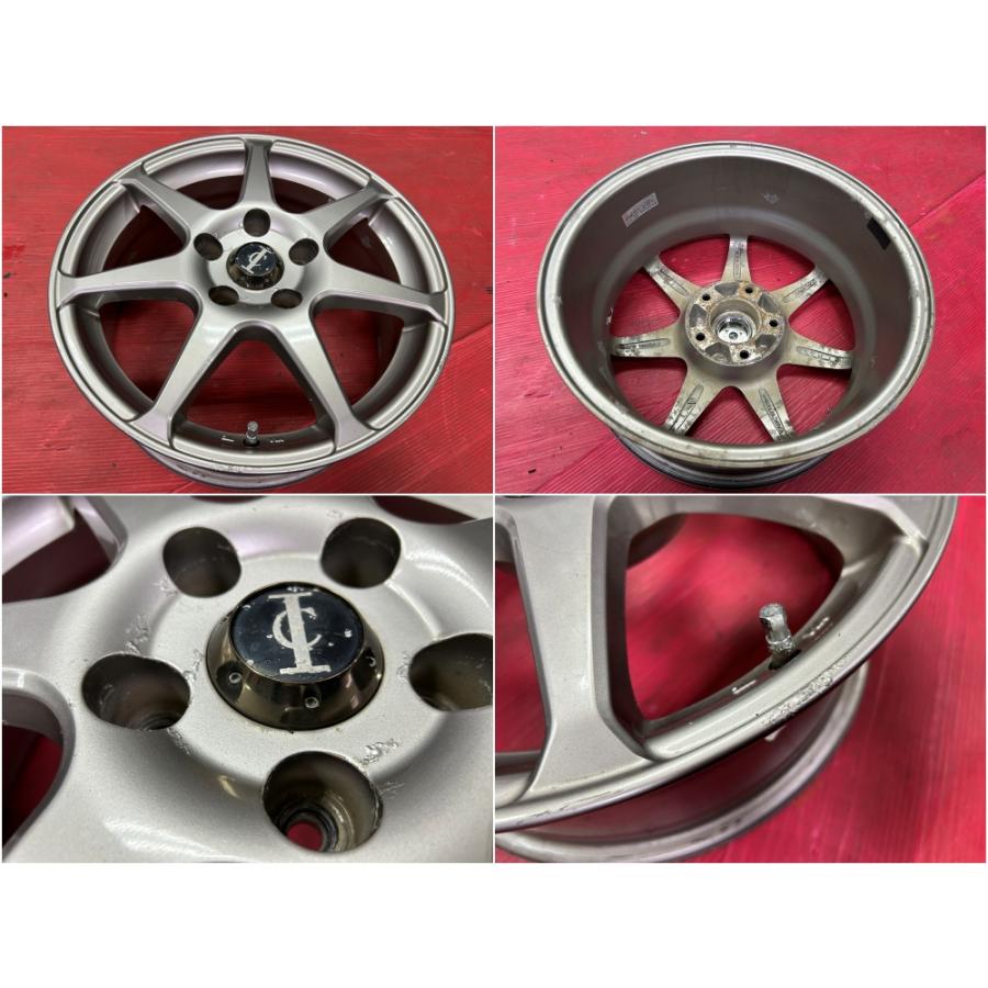 BS FEID 社外ホイール 16インチ 4本 6.5J5HPCD114.3+48 エスティマ 
