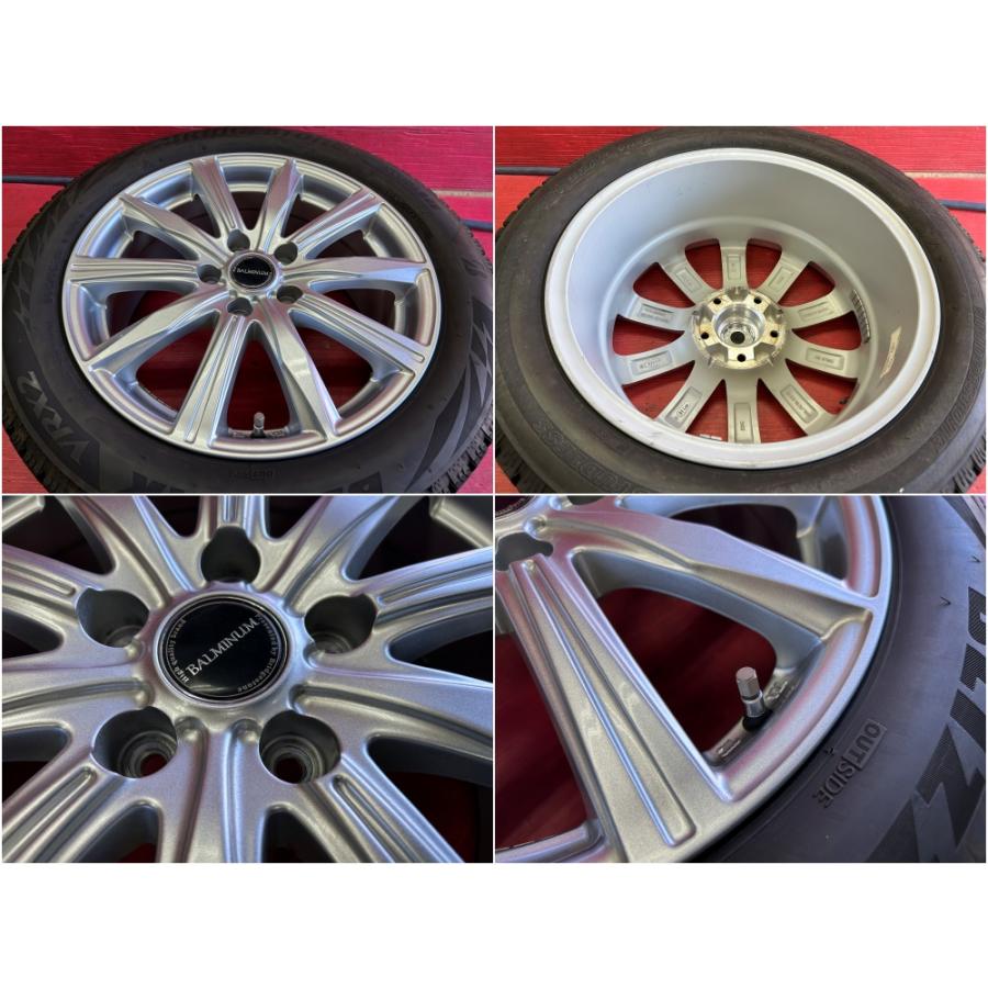 ブリザック VRX2 タイヤホイール4本 205/55R17 17×7.0J ET45 114