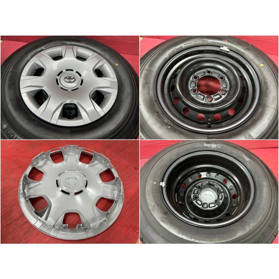 エコピア タイヤホイール4本 新車外し 195/80R15 107/105 15×6.0J