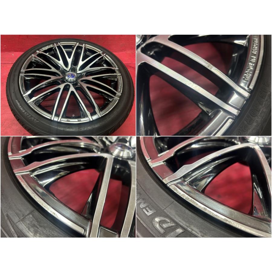 RAYS タイヤホイール4本 245/40R20 20×8.5J ET38 114.3 5H ヨコハマ 