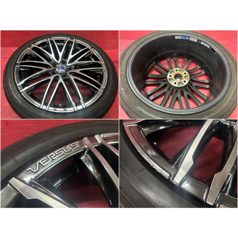 RAYS タイヤホイール4本 245/40R20 20×8.5J ET38 114.3 5H ヨコハマ 