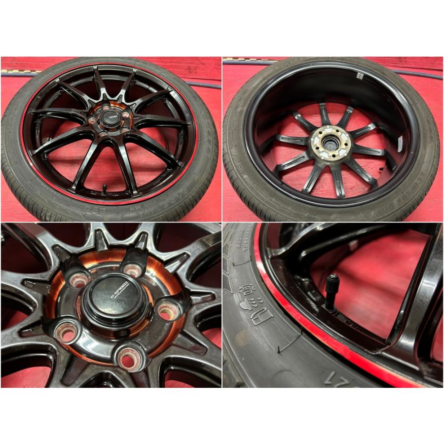 HOT STUFF（ホットスタッフ） タイヤホイール4本 225/40R18 18×7.0J 