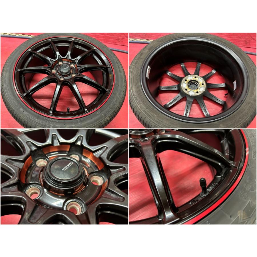 HOT STUFF（ホットスタッフ） タイヤホイール4本 225/40R18 18×7.0J 