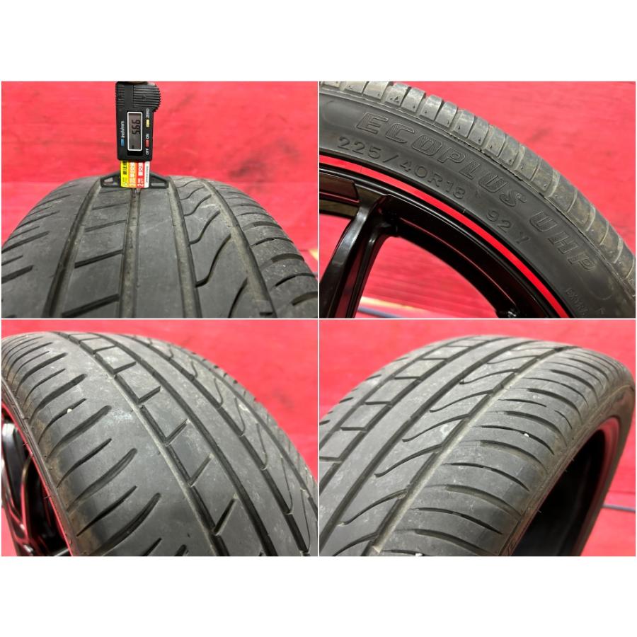 HOT STUFF（ホットスタッフ） タイヤホイール4本 225/40R18 18×7.0J 