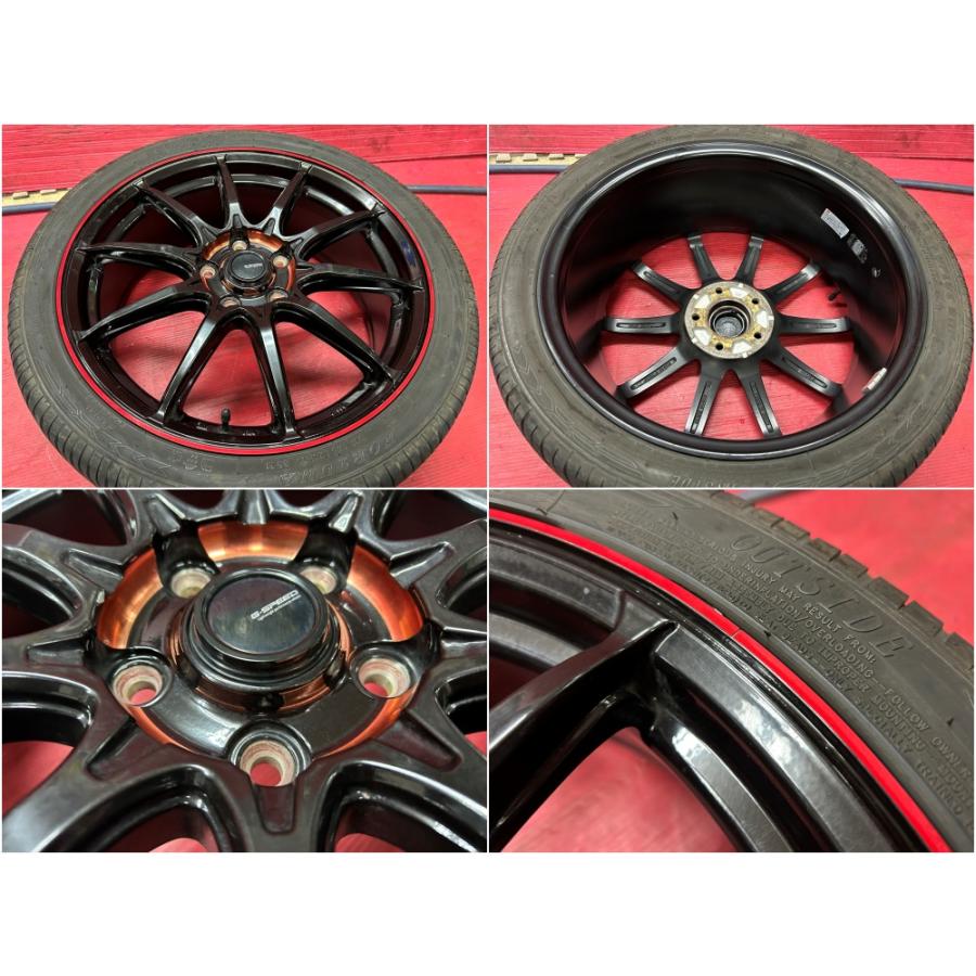 HOT STUFF（ホットスタッフ） タイヤホイール4本 225/40R18 18×7.0J 