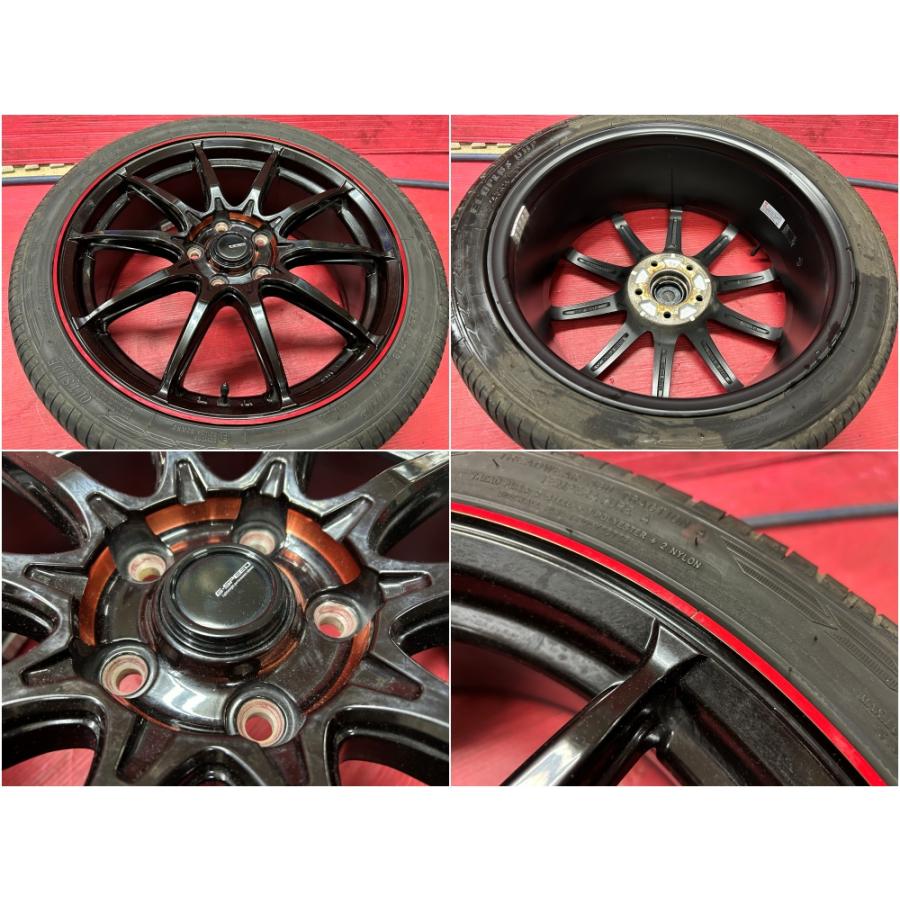 HOT STUFF（ホットスタッフ） タイヤホイール4本 225/40R18 18×7.0J