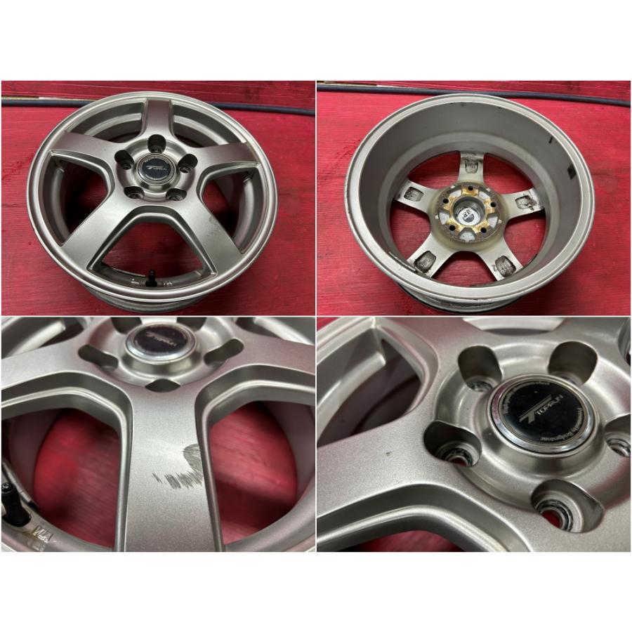 値下げ　ブリジストン トップラン 15インチ アルミホイール 4本セット BRIDGESTONE（ブリヂストン） アルミホイール4本 15×6.0J ET53 114.3